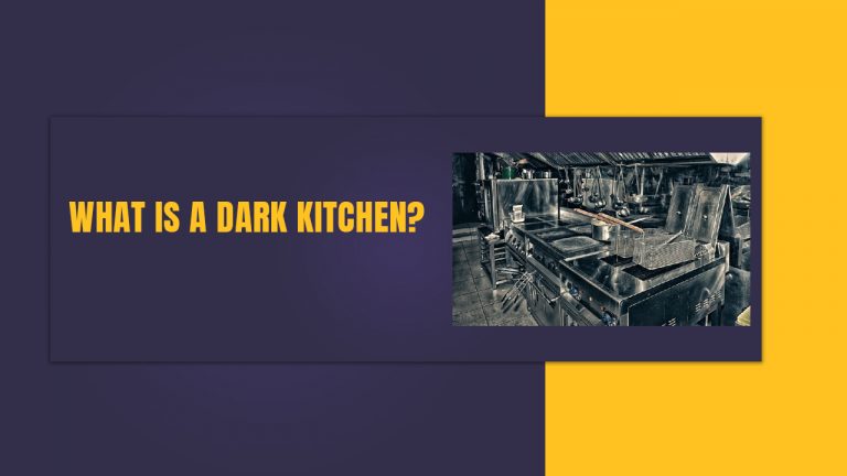What is a Dark kitchen?